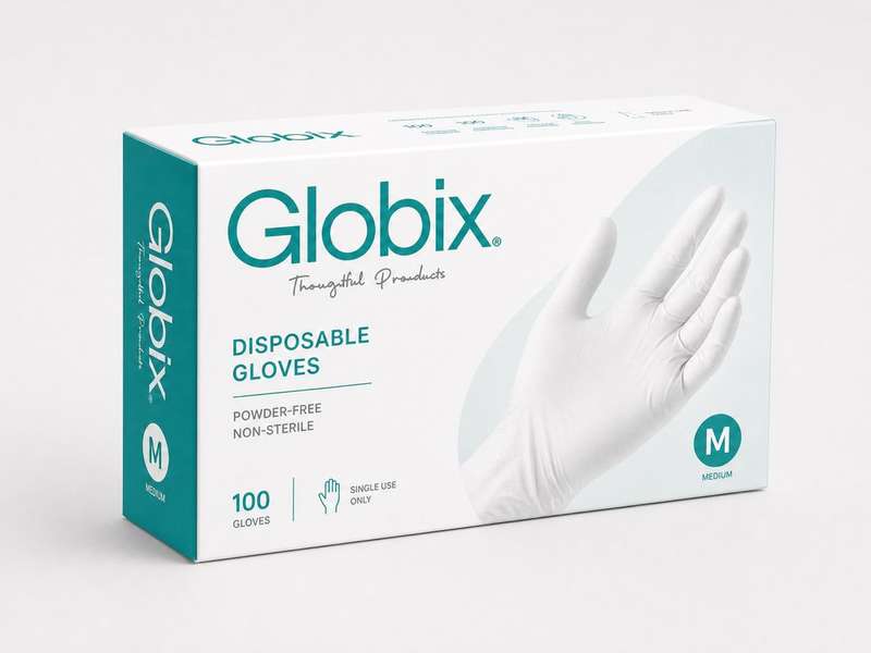 Globix Plus+ Glove Eldiven S Beyaz - Globix